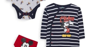 Set de Mickey Mouse para recién nacido