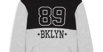 Sudadera gris con capucha «Brooklyn»