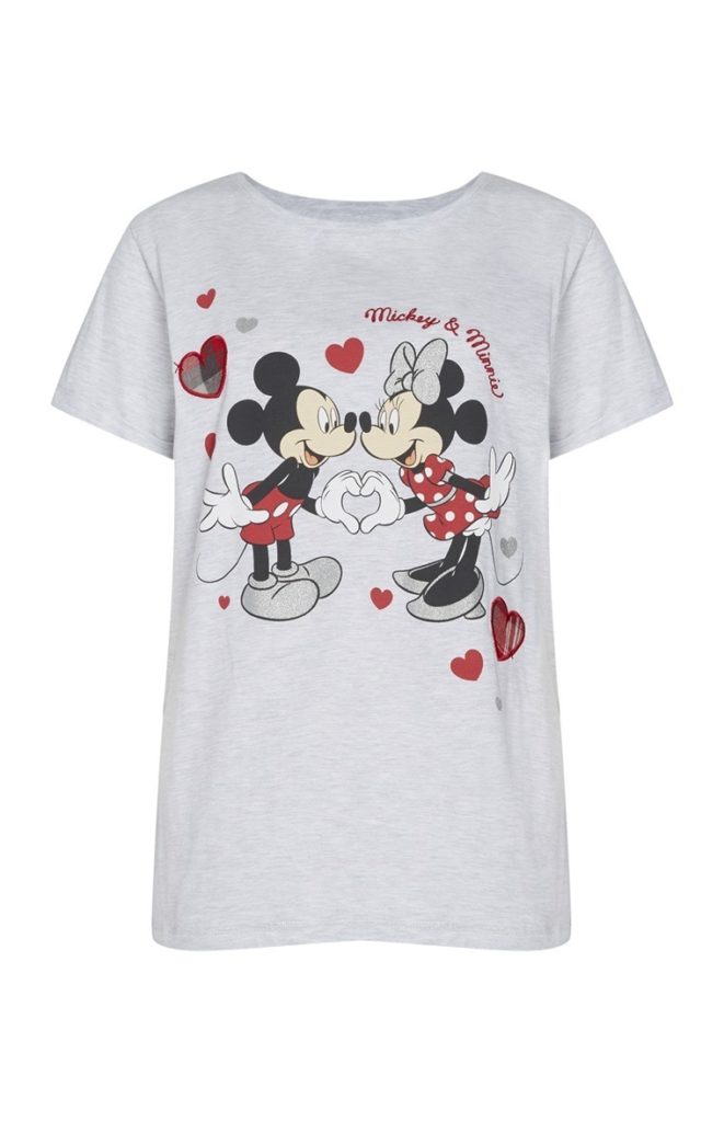 Top de pijama de Disney gris