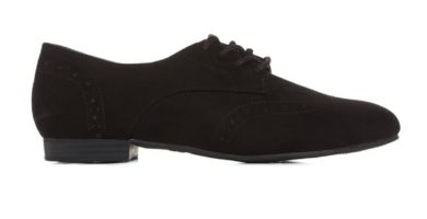 Zapato irlandés negro