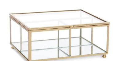 Caja de joyería de cristal