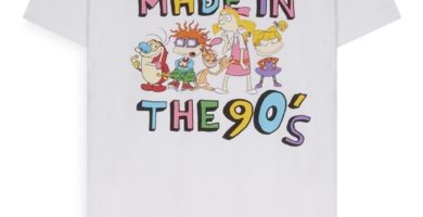 Camiseta de Nickelodeon de los 90s