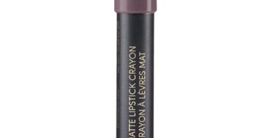 Creyón mate para labios color purpura