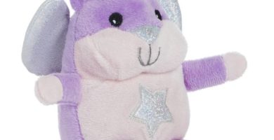 Juguete de peluche Happy Purple Hamster