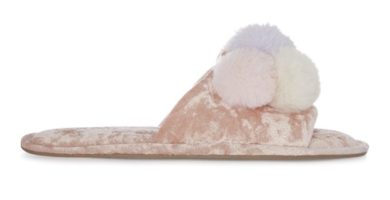 Pantuflas Blush Pom