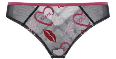 Tanga de corazones Kiss me