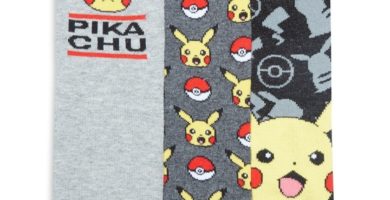 3 Pares de Medias de Pokemon