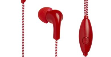 Auriculares Rojos