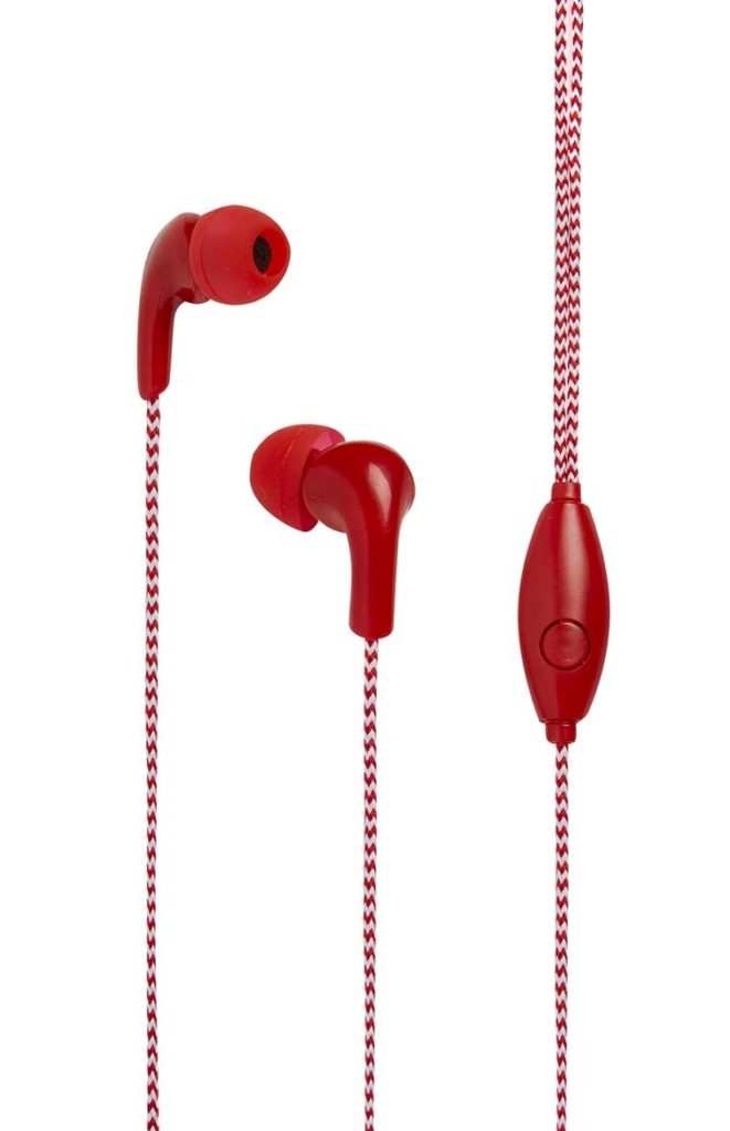 Auriculares Rojos