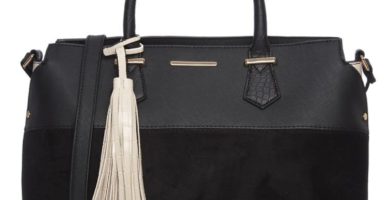 Bolso Tassel negro