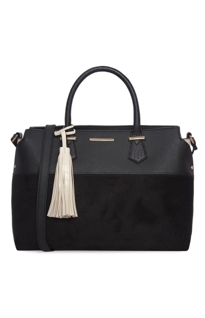 Bolso Tassel negro