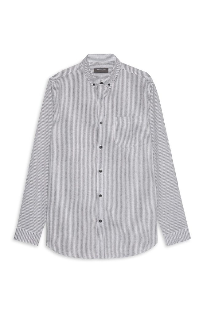 Camisa Gris con Botones