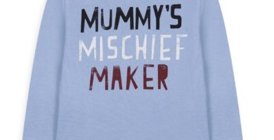 Camiseta con mensaje «Mummy»