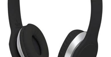 Cascos de Sonido Estéreo Negros