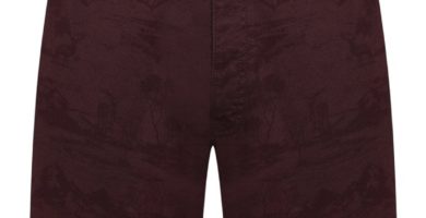 Pantalón Corto Chino Marrón Oscuro