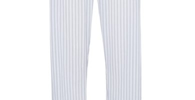 Pantalón de Pijama de Líneas Grises