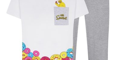 Set de Pijama de Los Simpson