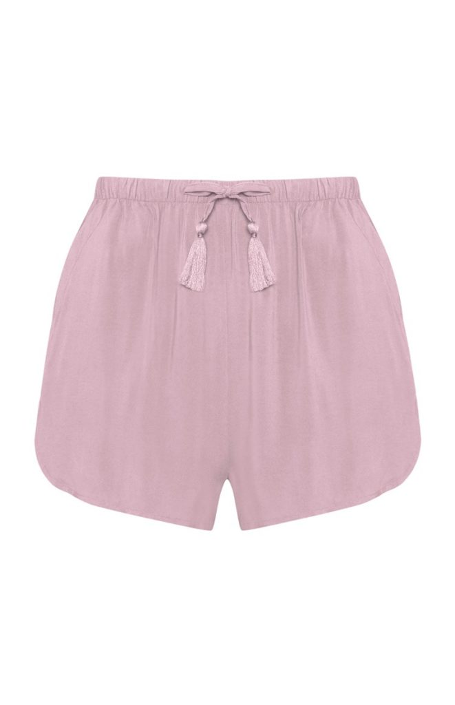 Shorts con Tira Rosados