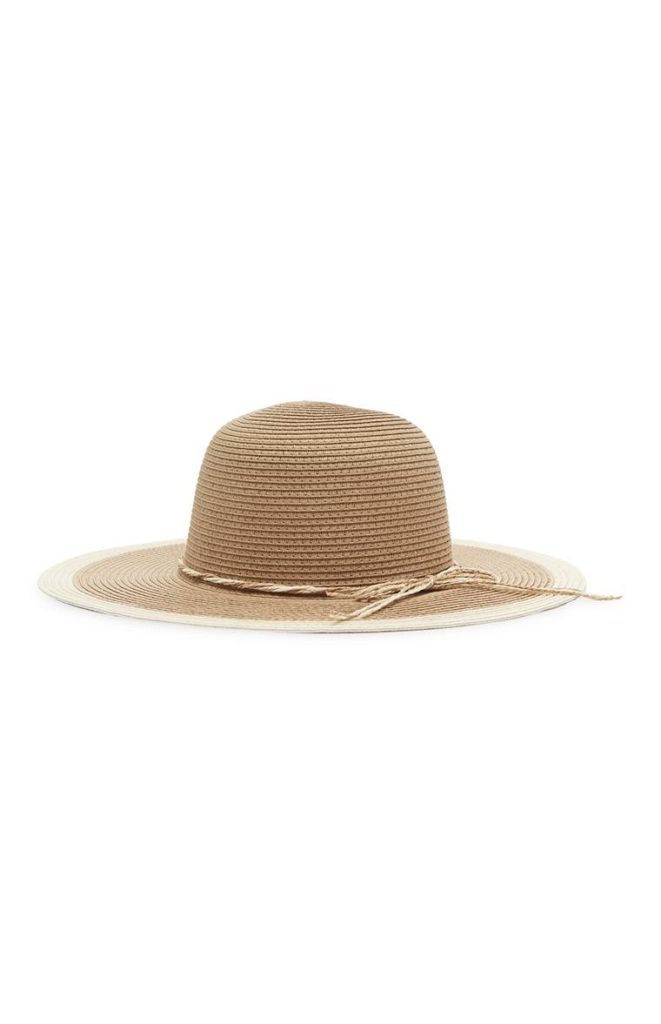 Sombrero Color Crema