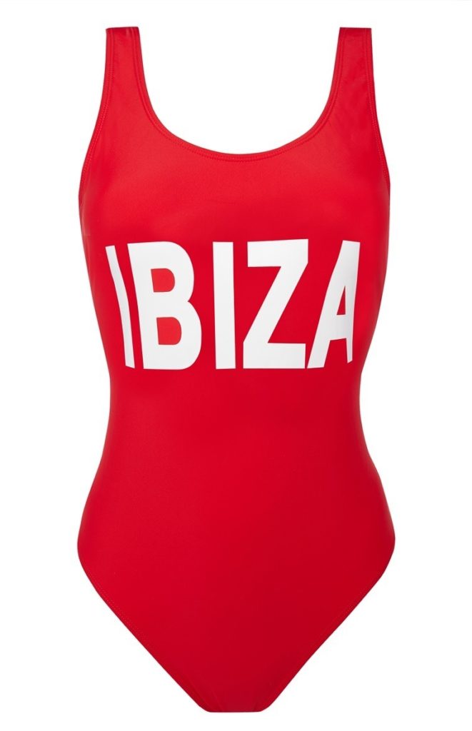 Traje de Baño con Logo de IBIZA