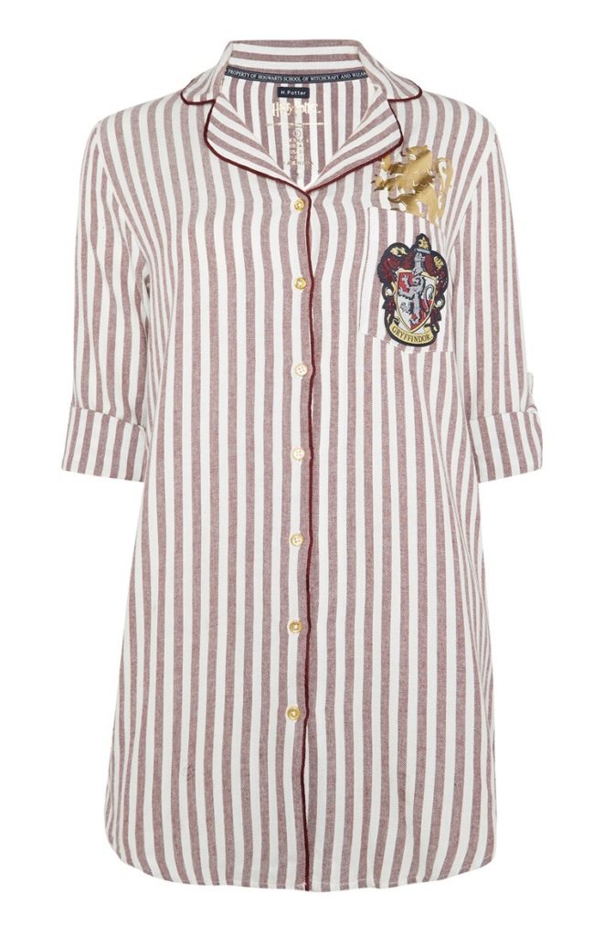 Camisón Gryffindor de Harry Potter