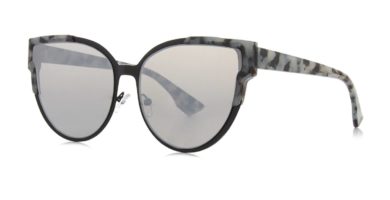 Gafas de sol animal print negras