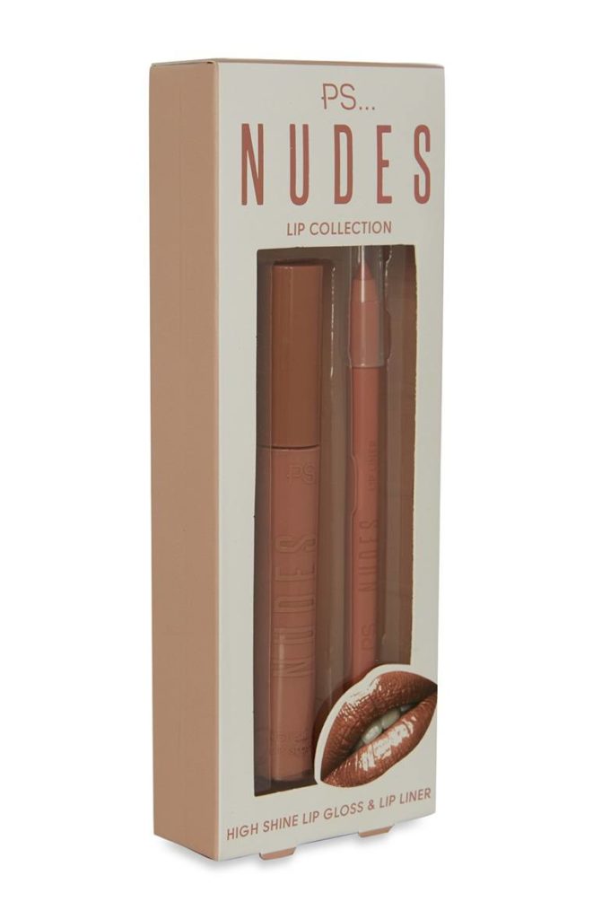 Kit con brillo de labios «Nudes»