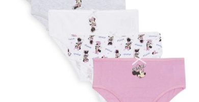 Pack de 5 pantys de Minnie para niñas