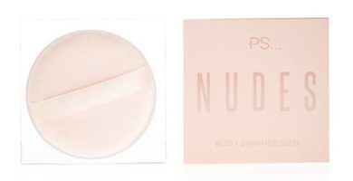 Polvos brillantes para el cuerpo «Nudes»