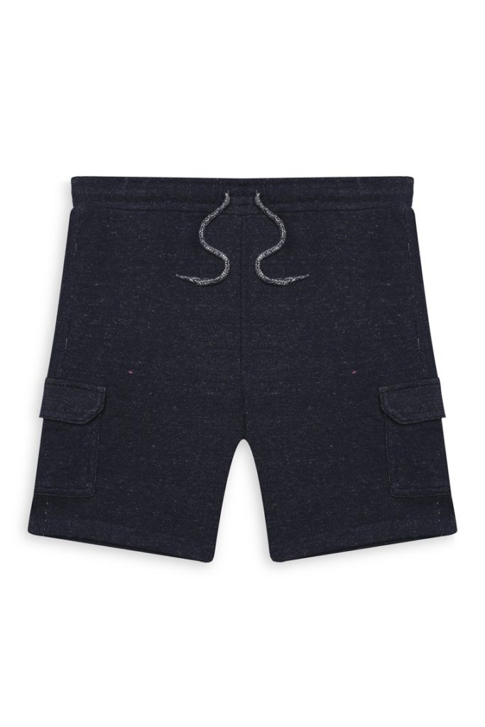 Short azul marino para niño pequeño