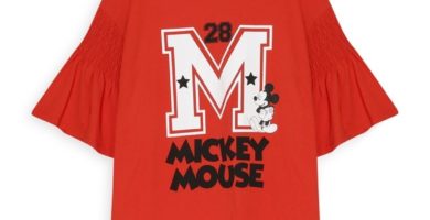 Top Rojo de Mickey Mouse