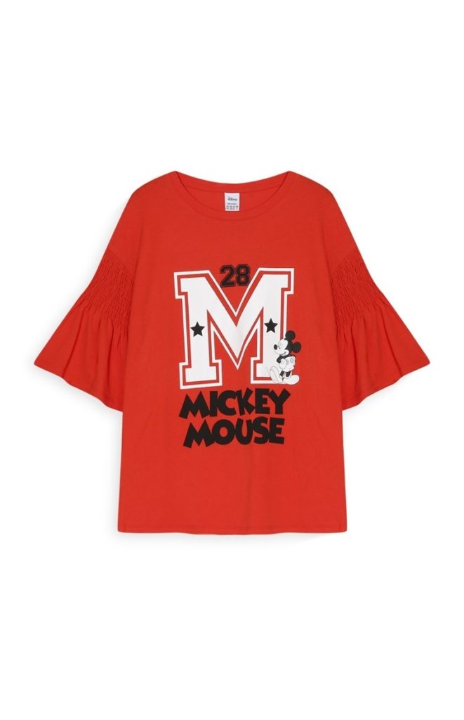 Top Rojo de Mickey Mouse