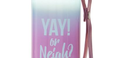 Botella para agua «Yay! or Neigh?»