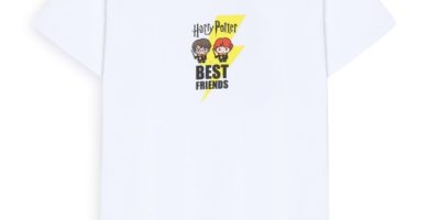 Camiseta blanca de Harry Potter