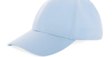 gorra de beisbol unicolor de mujer