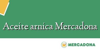 Comprar  &#160Aceite arnica Mercadona