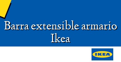 Comprar  &#160Barra extensible armario Ikea