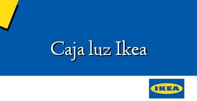 Comprar  &#160Caja luz Ikea