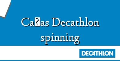 Comprar  &#160Cañas Decathlon spinning