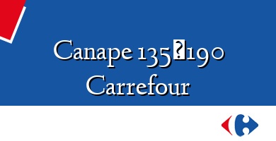Comprar  &#160Canape 135×190 Carrefour