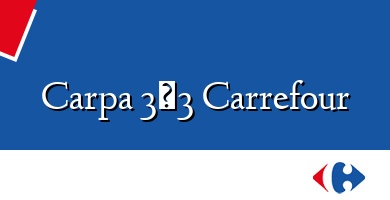 Comprar  &#160Carpa 3×3 Carrefour