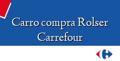 Comprar  &#160Carro compra Rolser Carrefour