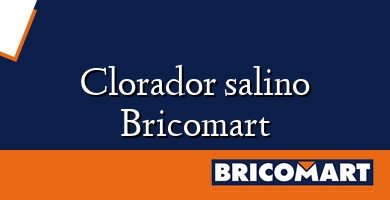 Clorador salino Bricomart