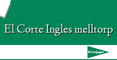 Comprar  &#160El Corte Ingles melltorp