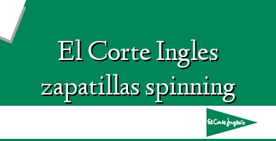 Comprar  &#160El Corte Ingles zapatillas spinning
