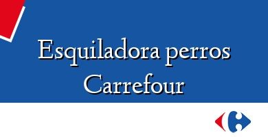 Comprar  &#160Esquiladora perros Carrefour