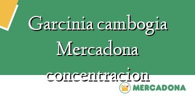 Comprar  &#160Garcinia cambogia Mercadona concentracion