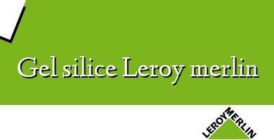 Comprar  &#160Gel silice Leroy merlin