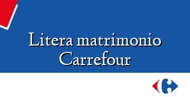 Comprar  &#160Litera matrimonio Carrefour