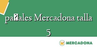 Comprar  &#160pañales Mercadona talla 5